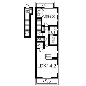 アルカディアの間取り