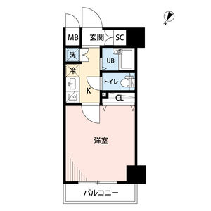 Le-lion Shinjuku-Ochiaiの間取り