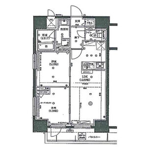 ルガルスクエア南千住の間取り