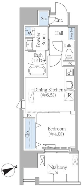 PRIME SQUAREⅢの間取り