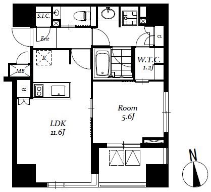 レジディア日本橋馬喰町Ⅲの間取り