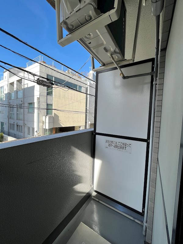 12/17 バルコニー