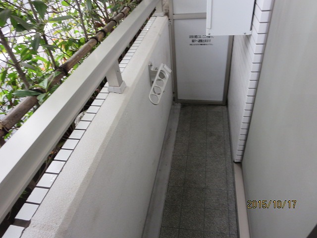 11/15 バルコニー