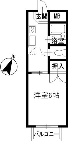 ジュネスドミールの間取り