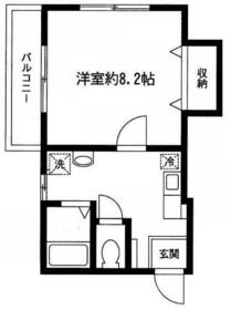 ヴェルズ荻窪の間取り