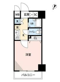 Le-lion Shinjuku-Ochiaiの間取り