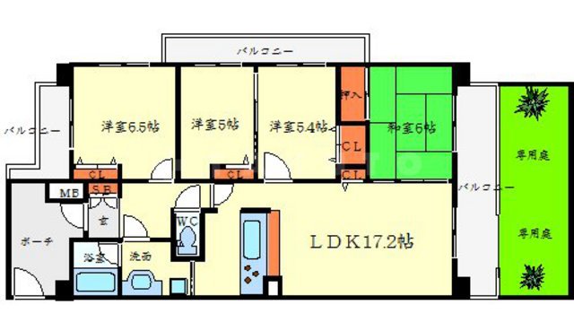 フォルム千里中央の間取り
