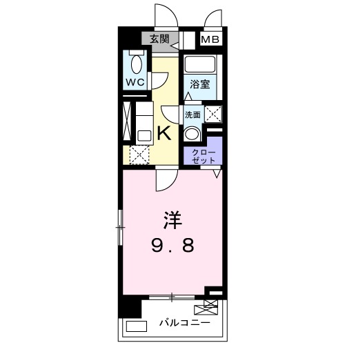 メゾン アヴニールの間取り