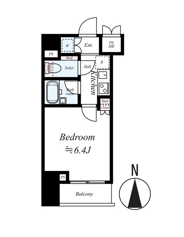 ルーブル品川西大井の間取り