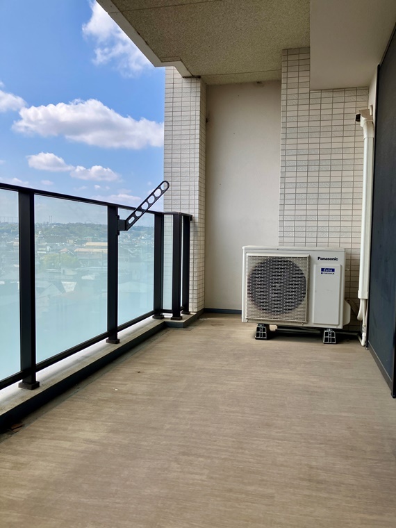 12/16 バルコニー