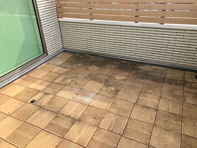 12/17 バルコニー