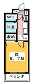 リエス上島Ｂの間取り