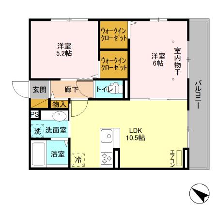 レヴァータの間取り