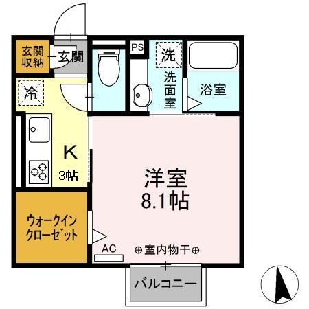 キートスマルカ C棟の間取り