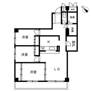 SOLASIAresidence南浦和の間取り
