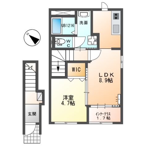 アリエスの間取り