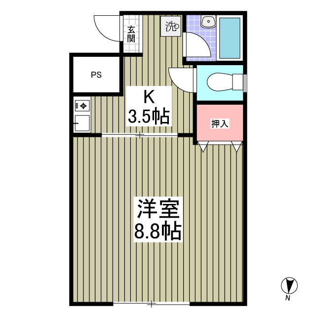 グレース・ハイムの間取り