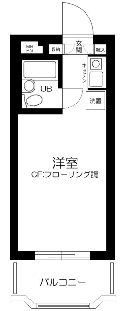 セントヒルズ上北沢の間取り