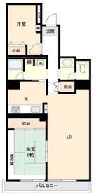 いちょう通り東3-7-3号棟の間取り