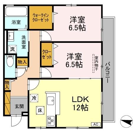 Brise Douceの間取り