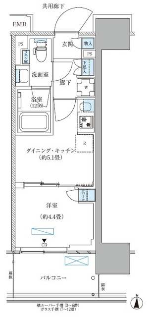 19/22 間取