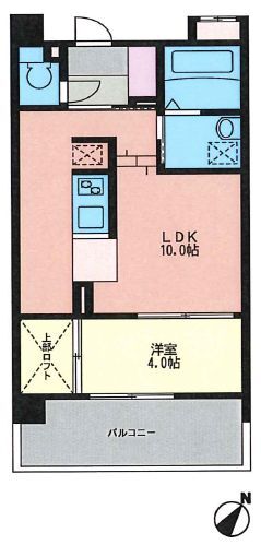 KDX清水レジデンスの間取り