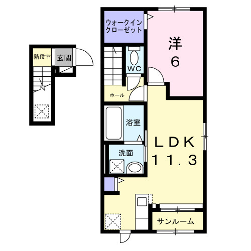 エムアンドエフの間取り