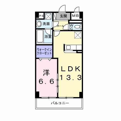 巽南5丁目マンション(028069001)の間取り
