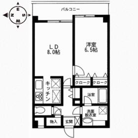 ソレイユ西蒲田の間取り