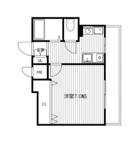 グランディール・横濱の間取り