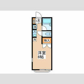 コーポ亀龍の間取り