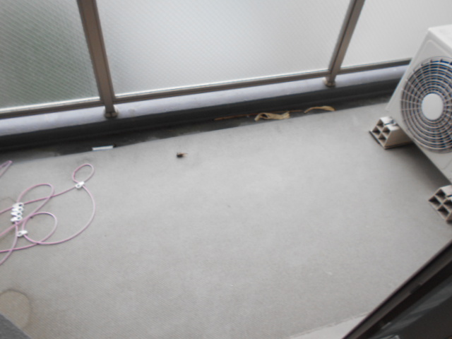 12/27 バルコニー