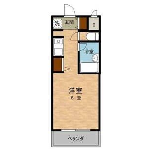 岸辺豊商ハイツⅡの間取り