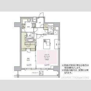 アーバネックス谷町四丁目の間取り