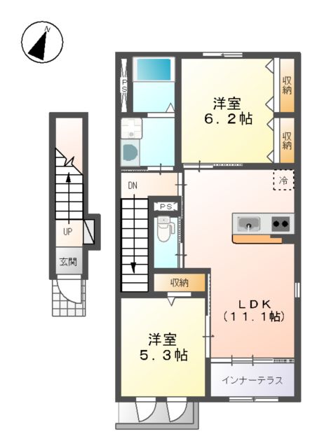 ナチュラルハイムの間取り