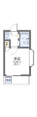 レオパレスSUNBEAMの間取り