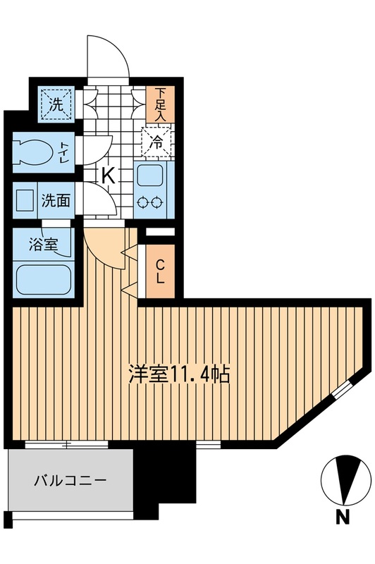 ＫＤＸレジデンス大山の間取り