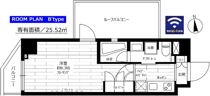 ステージファースト大森アジールコートの間取り