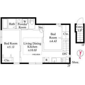 ウッドクレスト東高円寺レジデンスの間取り