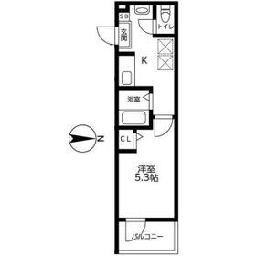 ブラン堀切菖蒲園の間取り