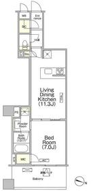 ボヌール日本橋浜町の間取り