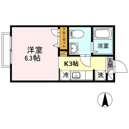 サザンEX Ⅱの間取り