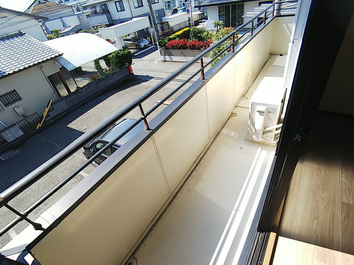12/18 バルコニー