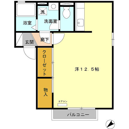 ポートウエストBの間取り