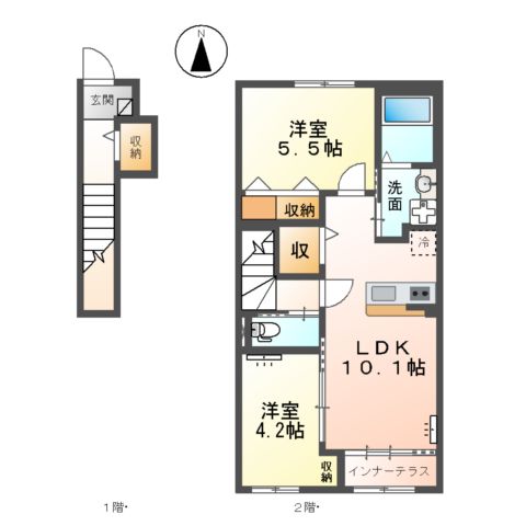 Imperial Maisonの間取り