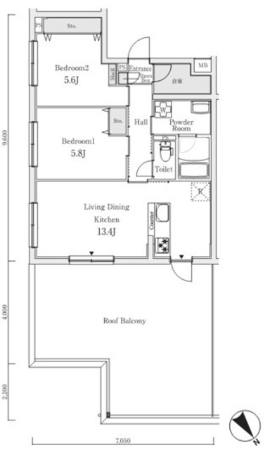 Ｓ．Ｅ．Ｓ．の間取り