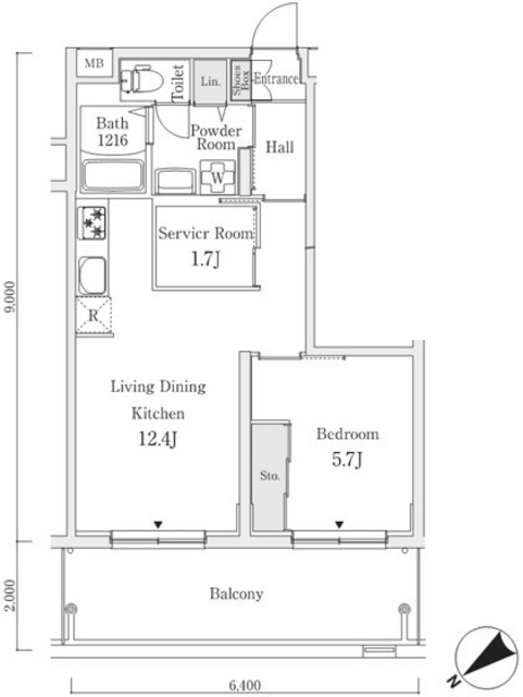 Ｓ．Ｅ．Ｓ．の間取り