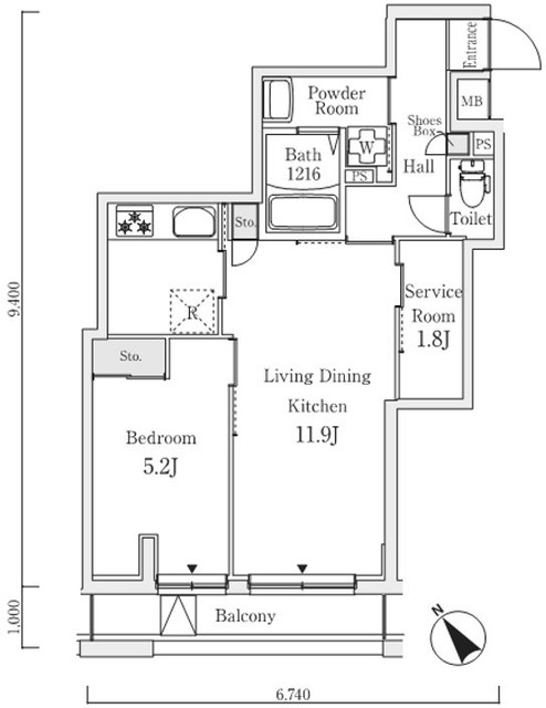 Ｓ．Ｅ．Ｓ．の間取り