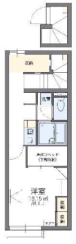 レオパレスれんげの間取り