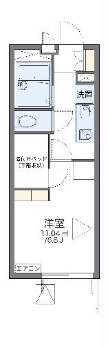 レオパレス常盤台の間取り